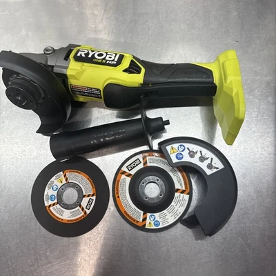 RYOBI ONE+ HP 18V 4-1/2 pol. Esmerilhadeira angular/ferramenta de corte somente ferramenta PBLAG02B - Imagem 1 de 4