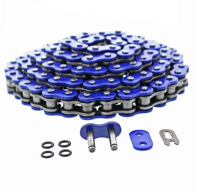 Corrente para Suzuki Quadsport Z400 LTZ400 2003 - 2011 corrente O-Ring azul 520-96L - Imagem 1 de 4