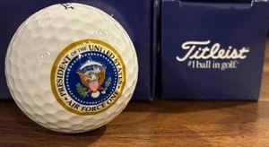 Seal of the President of the United States "Air Force One" Logo Golf Ball - Picture 1 of 3