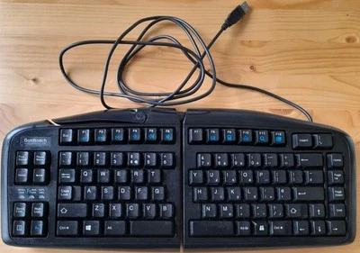 Goldtouch Ergonomic Keyboard - Wired USB - SK-2730 black - Image 1 of 4