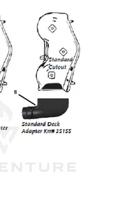 DR Power Products - Standard Deck Adapter für 8" Schlauch - OEM #351553 - Bild 1 von 5