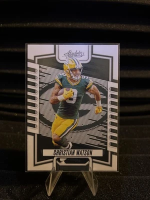 2022 Panini- Absolute Football. Christian Watson #95 - Image 1 of 2