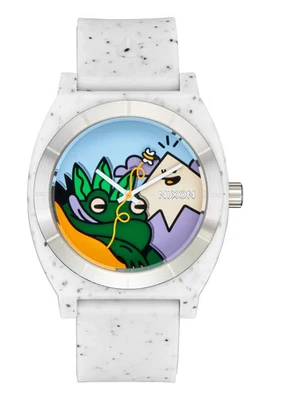 Nixon Hannah Eddy Time Teller OPP Black Speckled Unisex Watch A1366-100 - Image 1 of 3