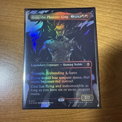 1x - Ozai, the Phoenix King - FOIL BORDERLESS #311 - Avatar: The Last Airbender - Image 1 of 3