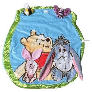 Disney Baby Winnie the Pooh Honey Pot Tummy Time Mat Eeyore Piglet Play 26x22 - Picture 1 of 18