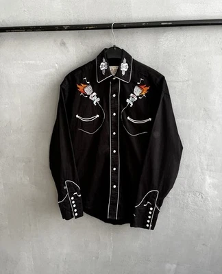 Rockmount Ranch Wear Black Button Up Shirt - Image 1 of 4