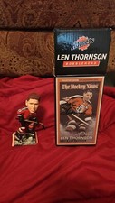 Len Thornson Autographed bobblehead Fort Wayne Komets ECHL IHL hockey