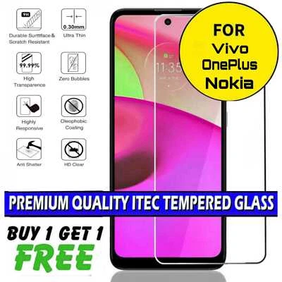 F022 Genuine Gorilla Tempered Glass Screen Protector  For  One Plus 10R Ace 2 - Image 1 of 4
