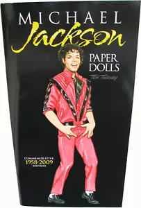 Michael Jackson Livre à découper Cut-Out PAPER DOLLS American USA Book 2009 - Imagen 1 de 11