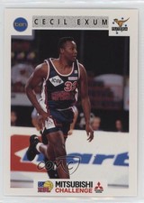 1993 Futera NBL Cecil Exum #25