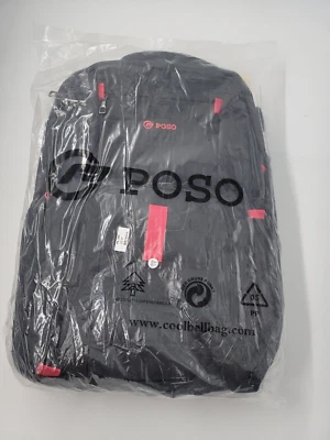 CoolBELL Mochila para Laptop Multifuncional Puerto USB Bolsa para Laptop - Gris - 17.3” Foto 1 de 4