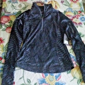 Chaqueta Tek Gear XS Warmtek Gris Estampado Cremallera Nueva con Etiquetas - Imagen 1 de 2