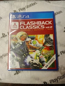Atari Flashback Classics Vol. 2 (Sony PlayStation 4, 2016) PS4. 50 Classic Games - Picture 1 of 6