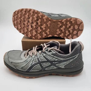 Asics Frequent Trail Womens 8.5 Gray Running Athletic Shoes 1012A022 - Picture 1 of 10