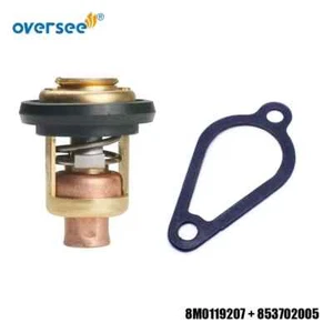8M0119207 Thermostat 60°/ 140F Gasket Set For Mercury 4T 9.9-15-25-30HP Outboard - Imagen 1 de 6