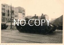 Foto Berlin Kalter Krieg 1961 USA M 48 Panzer in Charlottenstr.  X17