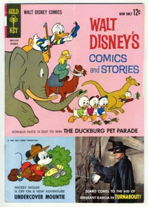 Gold Key Walt Disney's Comics And Stories #277 1963 5.0 VG/F OW/W pages. Zorro! - Picture 1 of 2
