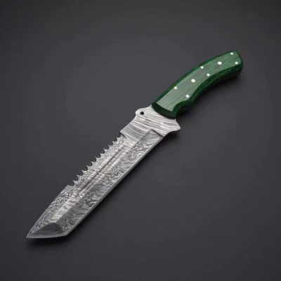 Cuchillo Damasco Acero Tato Tracker Foto 1 de 4