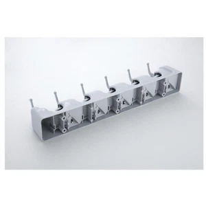 Mop Hanger Wall-mounted and Broom Holder Storage Rack Cleaning Tools Organizer - Imagen 1 de 11