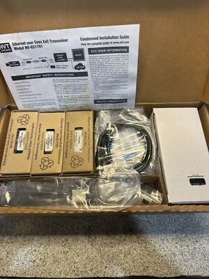 KIT NVT Phybridge NV-EC1701PLS 1701+ Kit extensor PoE+ sobre coaxial -BSE/-LK EdC Foto 1 de 4