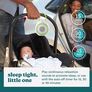 Portable White Noise Machine for Baby - 4 Soothing Sounds, Travel Ready - Picture 1 of 7