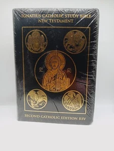 RSV Ignatius Catholic Study Bible New Testament 2nd Edition, Leatherbound - Imagen 1 de 2