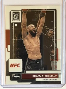 2023 Panini Donruss Optic UFC Khamzat Chimaev Base #33 Casi Nuevo/Como Nuevo - Imagen 1 de 2