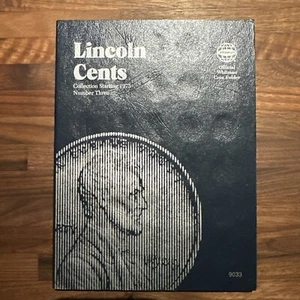 Whitman Lincoln Cents Münzordner 1975 Band 3 Penny Album Buch 9033 - Bild 1 von 7