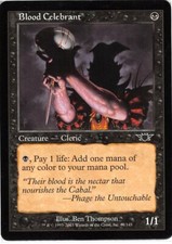 Blood Celebrant *Common* Magic MtG x1 Legions SP