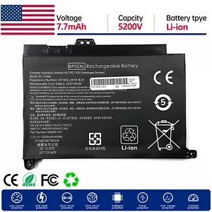 BP02XL Battery for HP Pavilion 15-AU116NA 15-AU064TX 15-AU065TX 15-AU066TX - Picture 1 of 6
