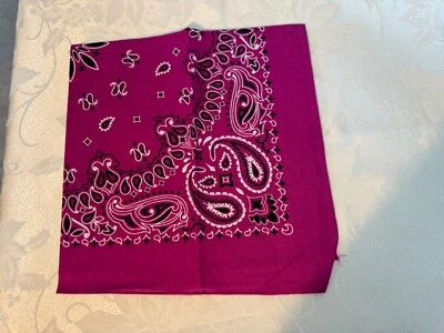 ЛОТ ИЗ 12 БАНДАН СТАНДАРТНОГО РАЗМЕРА 21 X 21 ДЮЙМ 3 РАЗНЫХ ЛОТА - Изображение 1 из 4