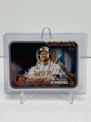 2024 Topps Serie 2 Craig Kimbrel #590 Baltimore Orioles IMAGEN ESPEJO DORADO  Foto 1 de 2
