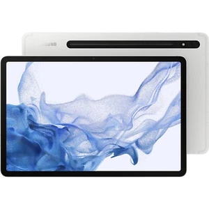 Samsung Galaxy Tab S8 SM-X706 5G LTE 128 GB 27,9 cm (11") Qualcomm Snapdrag-Silb - Bild 1 von 3