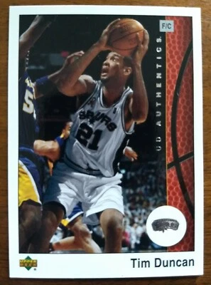 TIM DUNCAN, 2002-03 UPPER DECK #74, SPURS - Image 1 of 2