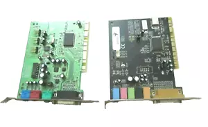 2X PC Sound Card: Creative Labs CT4810 Sound Blaster 16 bit + Genius Sound 5.1 - Picture 1 of 3