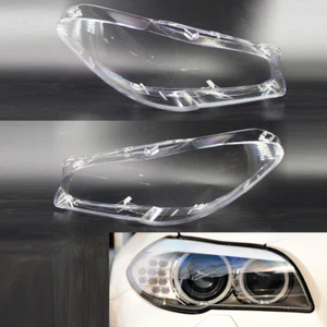 High For BMW 5 Series F10 F18 2010-2016 Cover Lens Headlight Set Gran - Foto 1 di 6