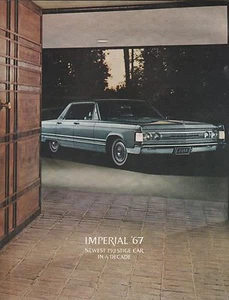 1967 IMPERIAL CATALOG-"NEWEST PRESTIGE CAR IN A DECADE" - Picture 1 of 2