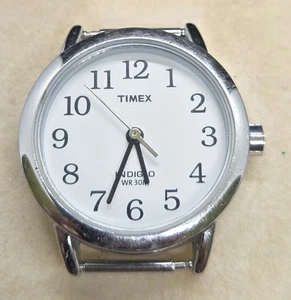 Women Timex Indiglo Quartz 30m WR Analog 25mm Round Watch (H904) "New Battery" - Picture 1 of 4