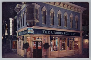 Postkarte The Upjohn Company Old Fashion Drogerie Disneyland Kalifornien - Bild 1 von 2