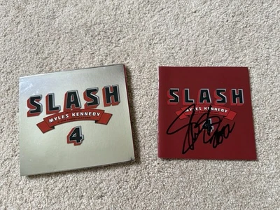 SLASH 4 Feat. Miles Kennedy (Personally Signed by Slash) CD NEW Guitar Pick #1 - Image 1 of 4