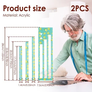 Lemon Zipper Pocket Templates Versatile Practical Bag Zipper Templates for CrPEg - Picture 1 of 11