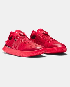 UA SlipSpeed™ Collegiate Unisex Training Shoes - Red/Black - 600 - Picture 1 of 7