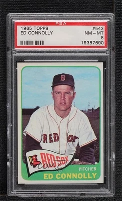 1965 Topps High # Ed Connolly #543 PSA 8 Rookie RC - Image 1 of 2