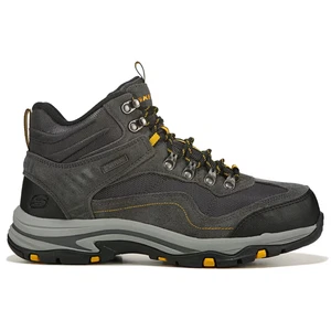 Scarpone da trekking SKECHERS Trego Pacifico impermeabile comodo uomo 65672/GRIGIO - Foto 1 di 5