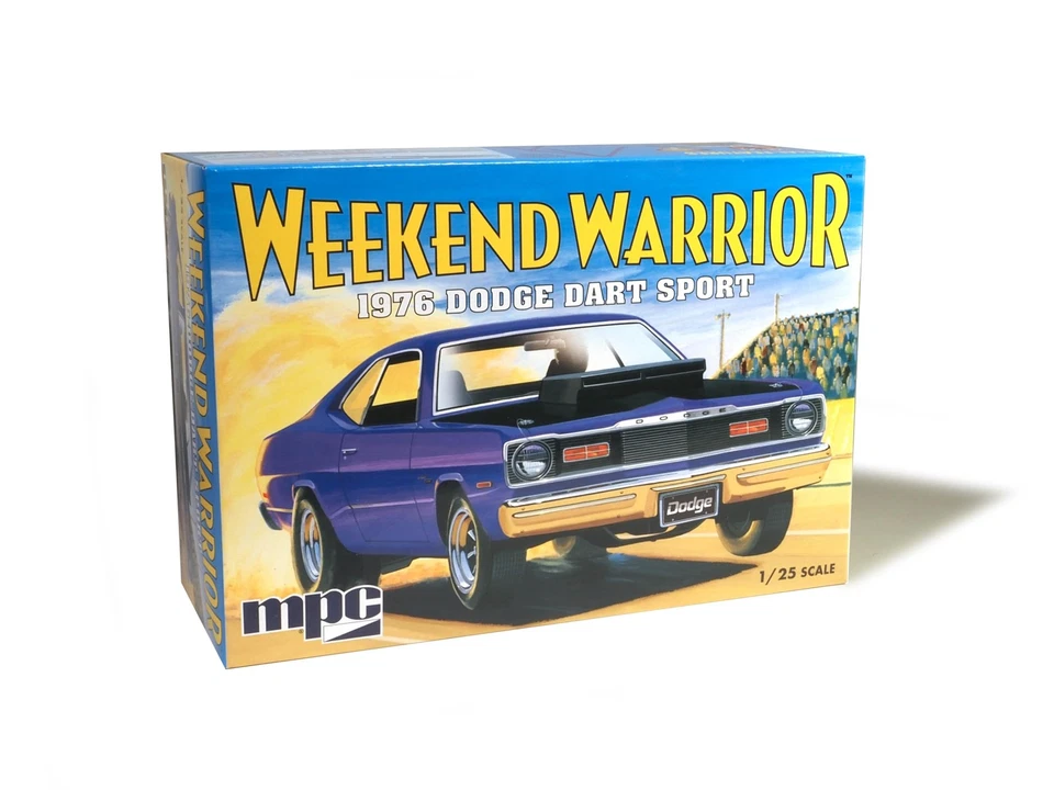 MPC 1019 1/25 1976 Dodge Dart Weekend Warrior Plastic Model Kit