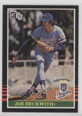 1985 Donruss Joe Beckwith #541 - Image 1 of 2