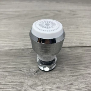 Aireador de grifo giratorio de doble pulverización Water Sense, flujo máximo 1,5 GPM N3115P NUEVO - Imagen 1 de 5