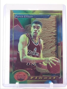 PERVIS ELLISON 1993 TOPPS FINEST MOMENT BASKETBALL REFRACTOR Q3387 - Picture 1 of 2