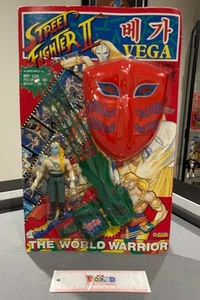 Action figure vintage Street Fighter VEGA con maschera e artigli rara uscita coreana - Foto 1 di 5