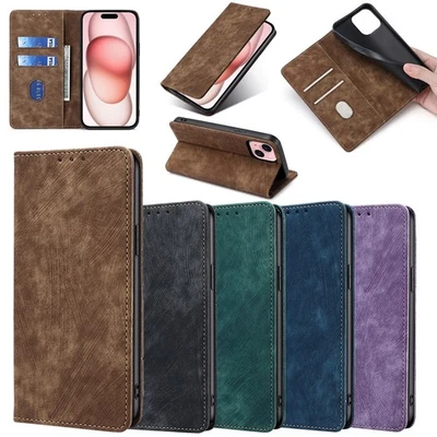 Leather Case For Honor 8 9 20 80 90 100 200 400 Flip Mobile Cover Card Holder - Image 1 of 4